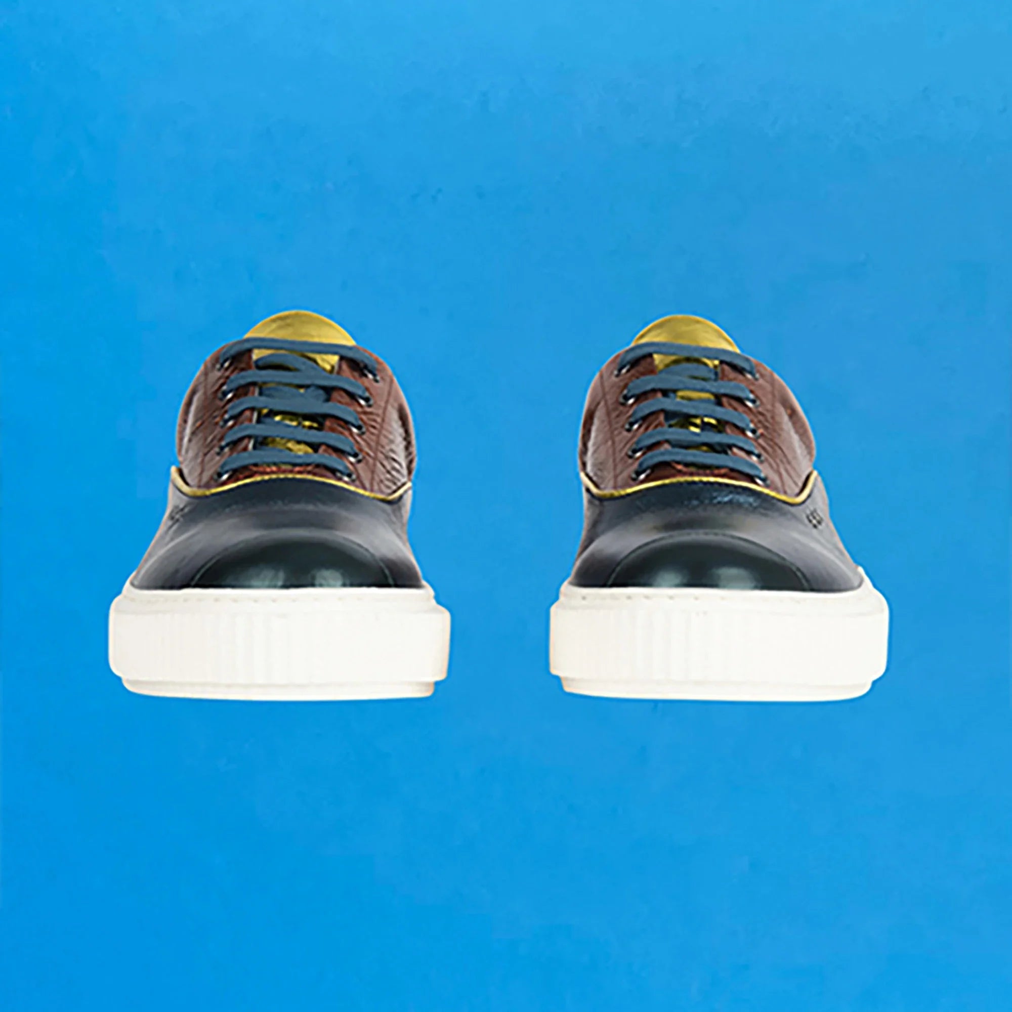 Metallic multi peacock MEAKER sneaker ✔ ME.LAND