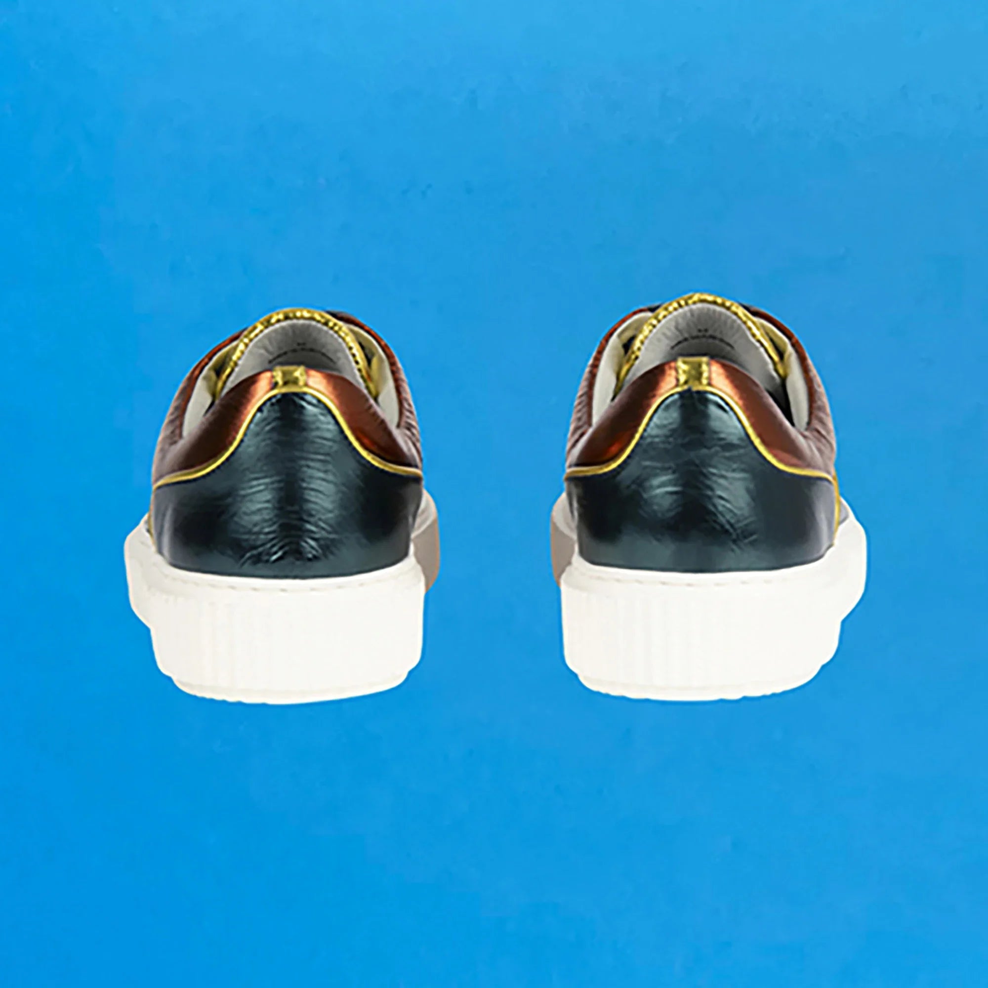 Metallic multi peacock MEAKER sneaker ✔ ME.LAND