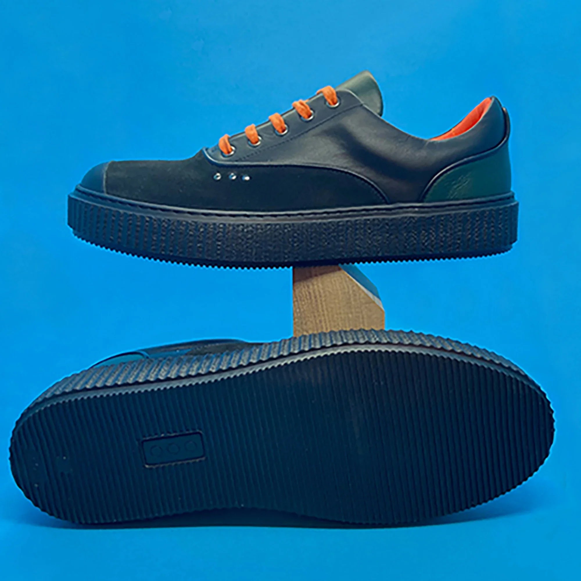 Bright black MEAKER sneaker ✔ ME.LAND