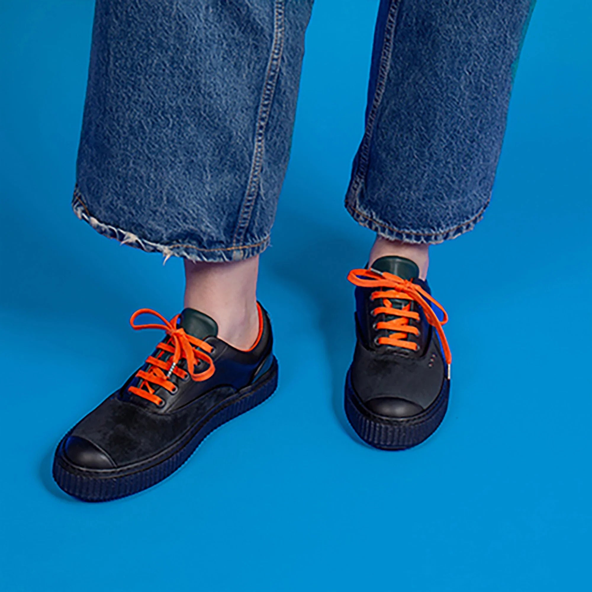Bright black MEAKER sneaker ✔ ME.LAND