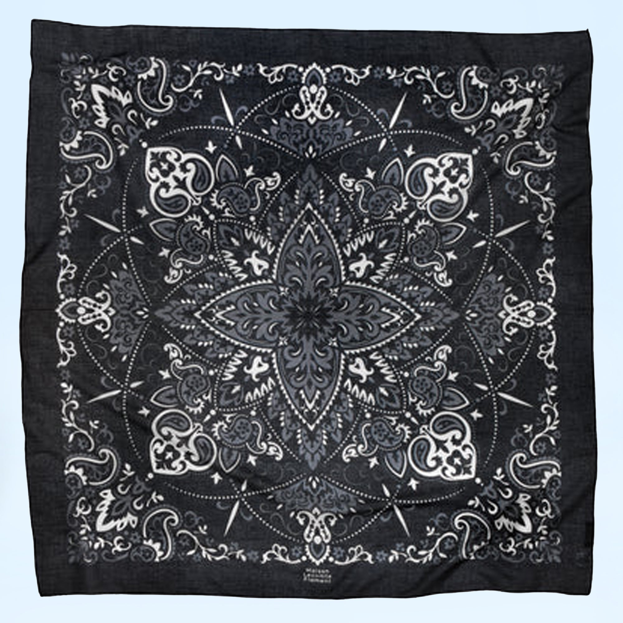 Echarpe Bandana en coton Lecomte Flament