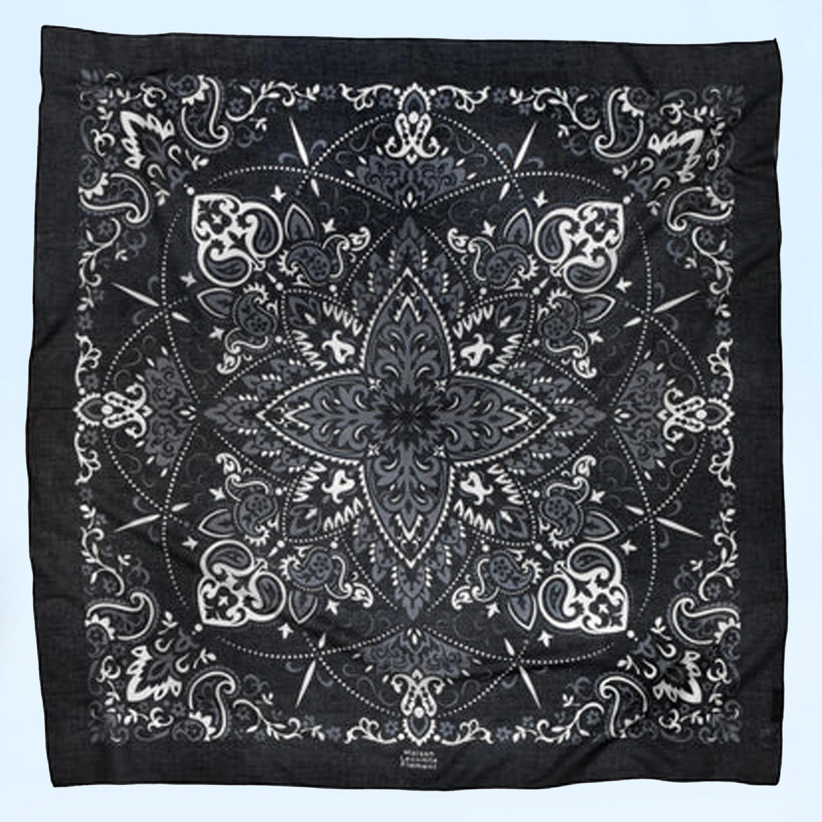 Echarpe Bandana en coton Lecomte Flament