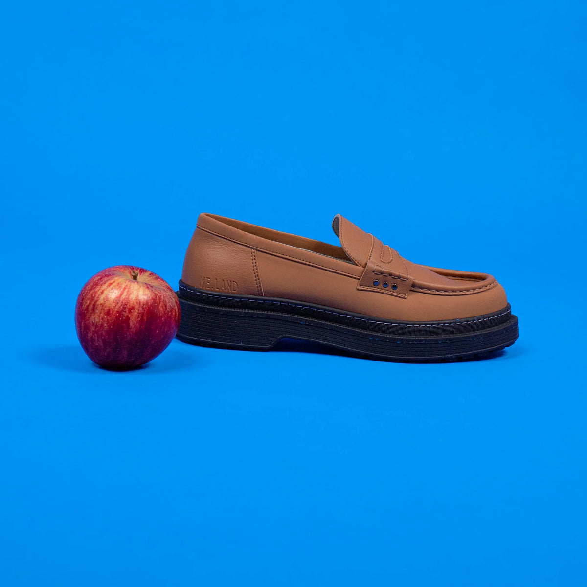 Cognac apple leather Loafer ✔ ME.LAND