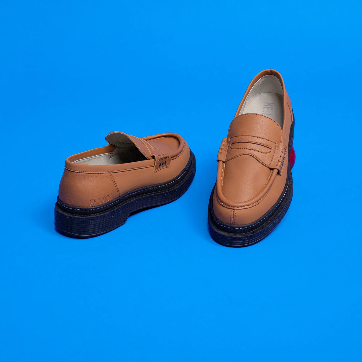 Cognac apple leather Loafer ✔ ME.LAND