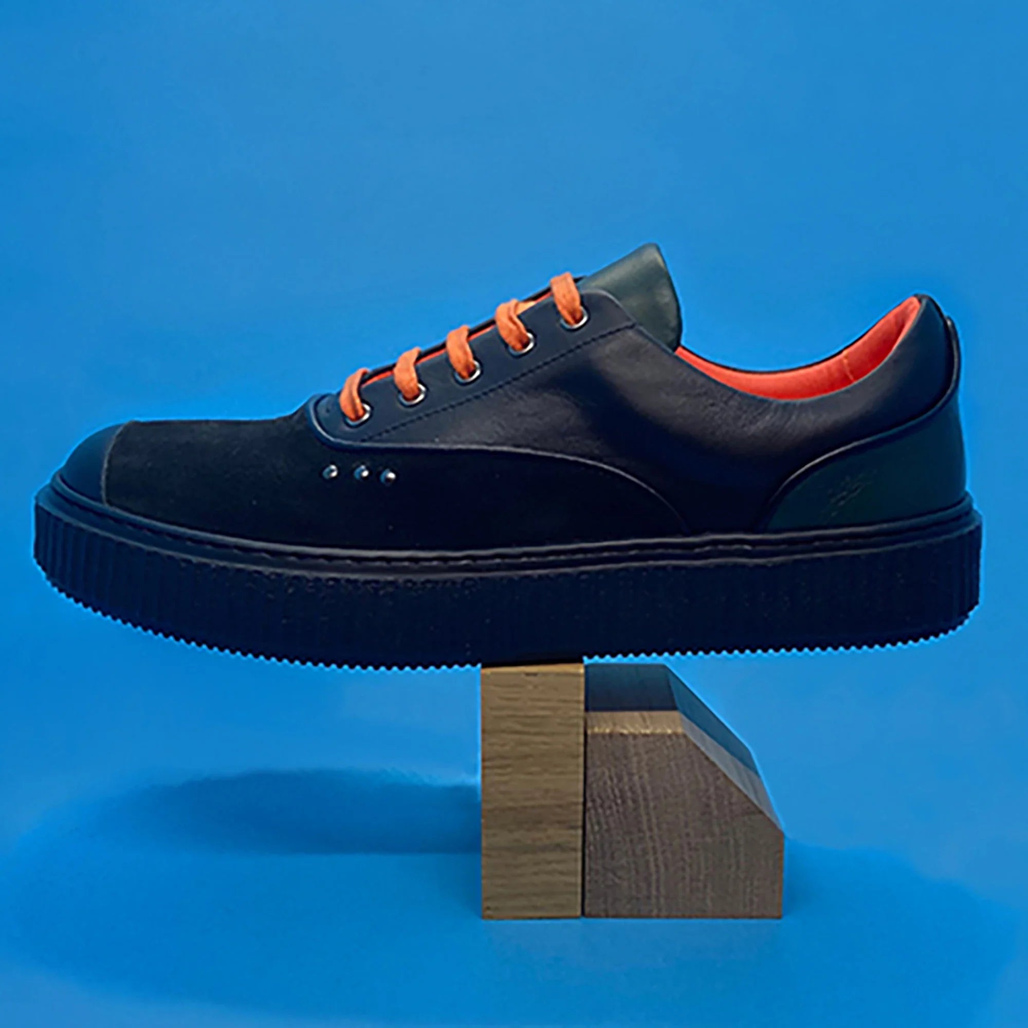 Bright black MEAKER sneaker ✔ ME.LAND
