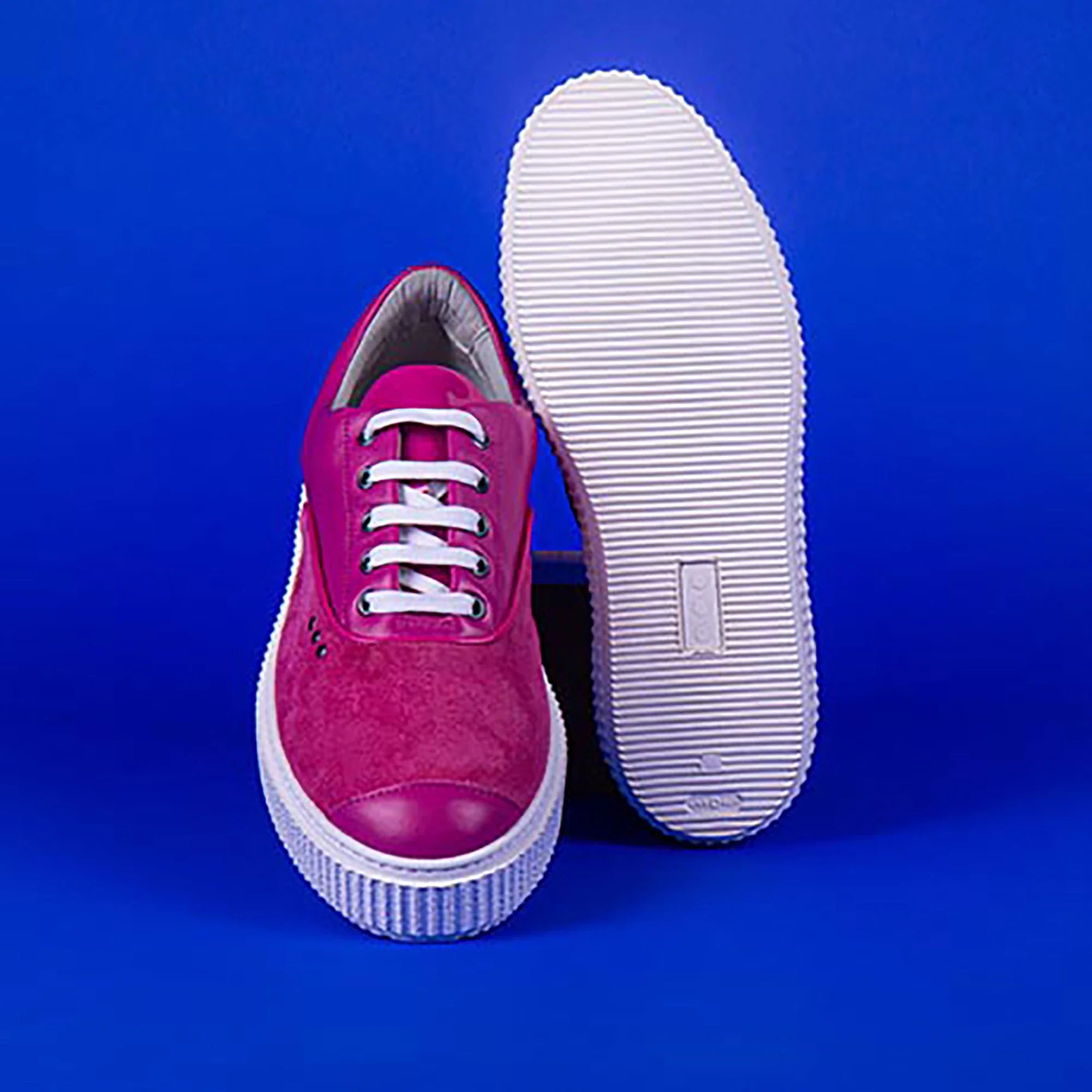 ME.LAND Pink suede MEAKER sneaker men