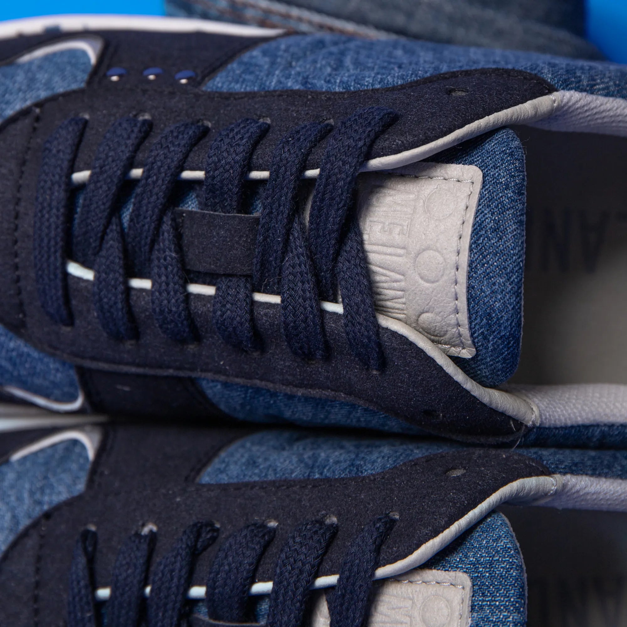 Evan Upcycled Denim Sneakers ✔ ME.LAND