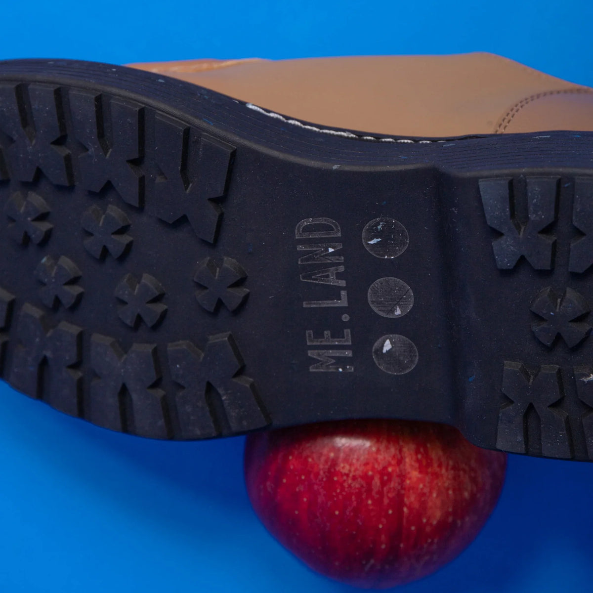 Cognac apple leather RANDO derby ✔ ME.LAND