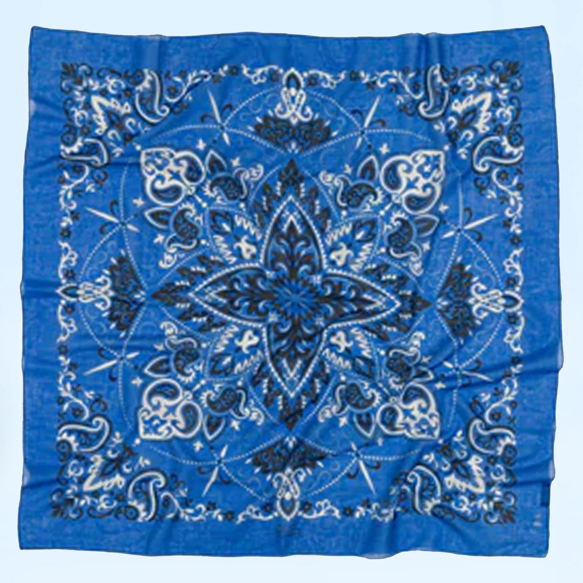 Echarpe Bandana en coton Lecomte Flament