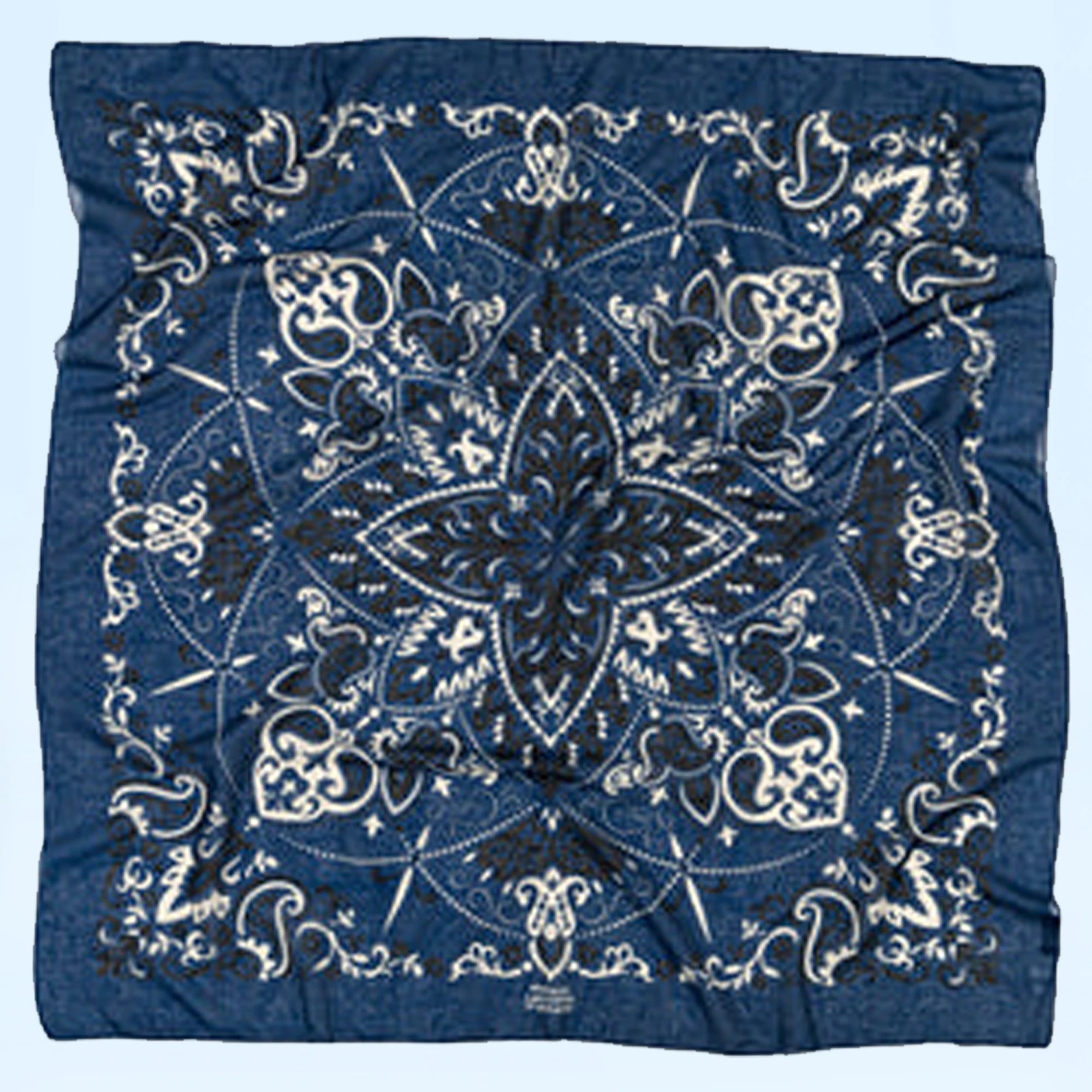Echarpe Bandana en coton Lecomte Flament