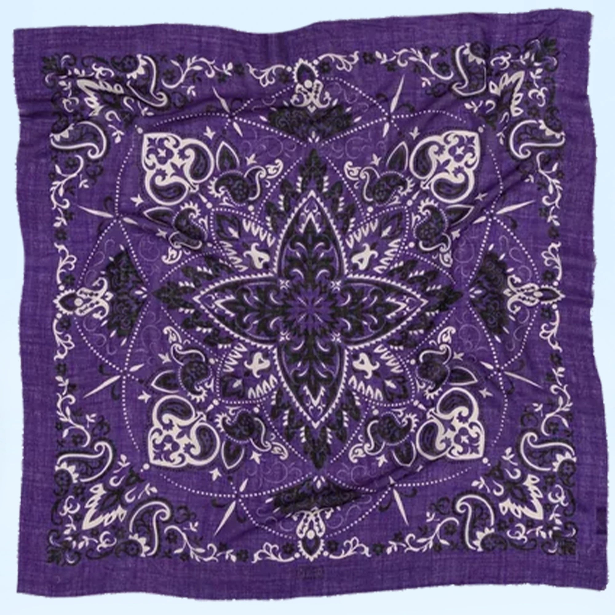 Echarpe Bandana en coton Lecomte Flament
